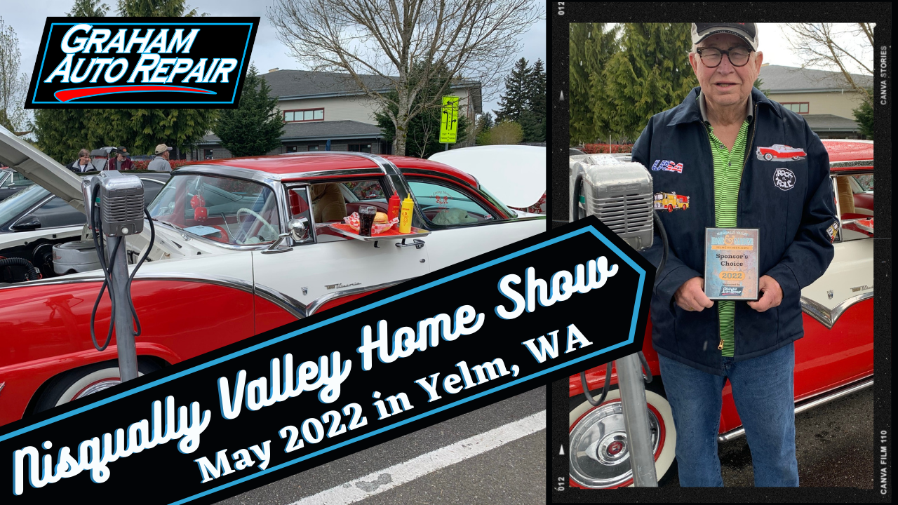 Yelm Car Show with Graham Auto Repair - Nisqually Valley Home and Garden Show